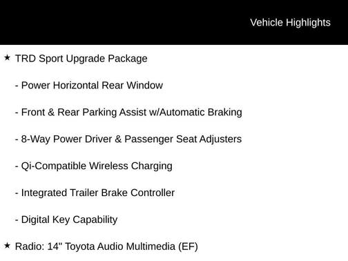 2024 Toyota Tacoma Hybrid TRD