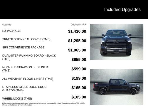 Midnight Black Metallic 2026 Toyota Tundra SR5