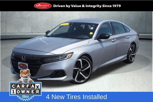 Lunar Silver Metallic 2022 Honda Accord Sport SE