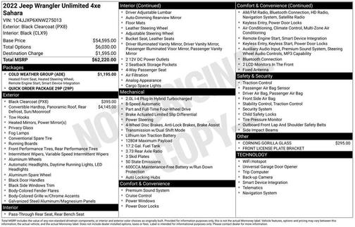 Black Clearcoat 2022 Jeep Wrangler Unlimited 4xe Sahara