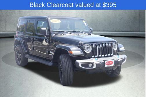 Black Clearcoat 2022 Jeep Wrangler Unlimited 4xe Sahara