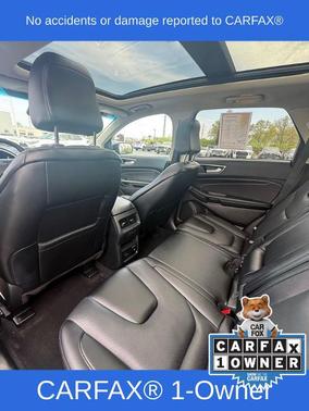 Black Metallic 2021 Ford Edge Titanium