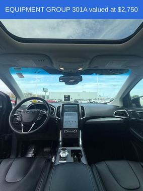 Black Metallic 2021 Ford Edge Titanium