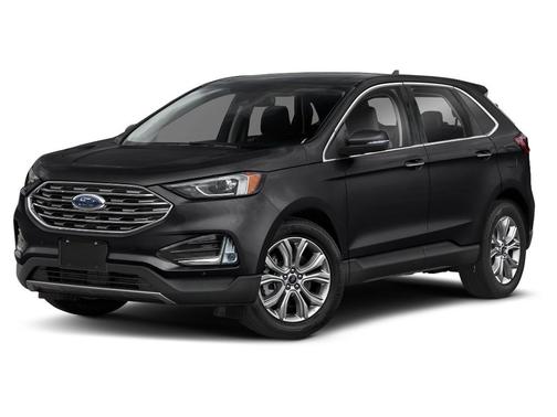 Black Metallic 2021 Ford Edge Titanium