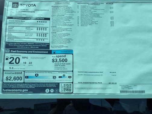 2025 Toyota Tundra Hybrid Limited