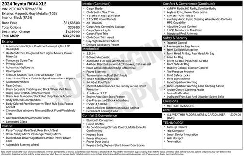 2024 Toyota RAV4 XLE