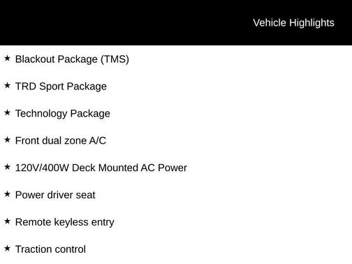2021 Toyota Tacoma TRD Sport
