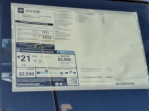 2025 Toyota Tacoma SR5