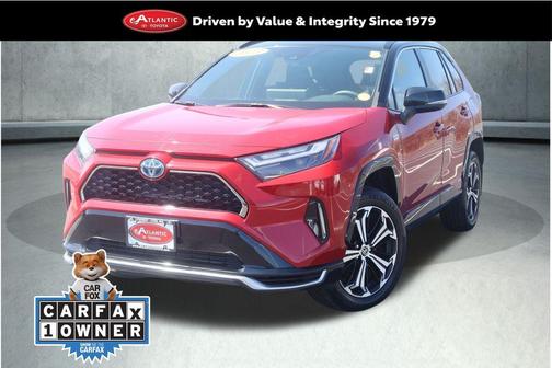 Supersonic Red / Midnight Black Metallic 2023 Toyota RAV4 Prime XSE