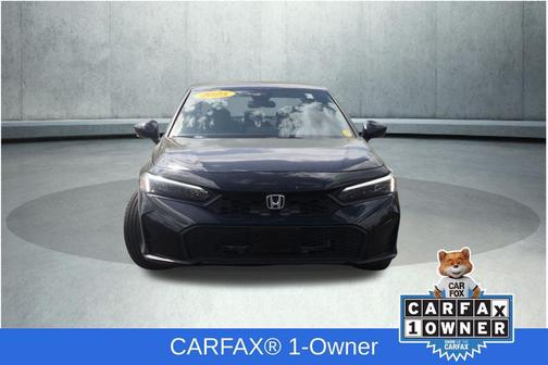 Crystal Black Pearl 2025 Honda Civic Sport