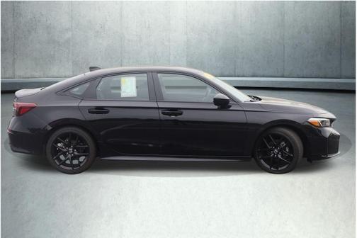 Crystal Black Pearl 2025 Honda Civic Sport