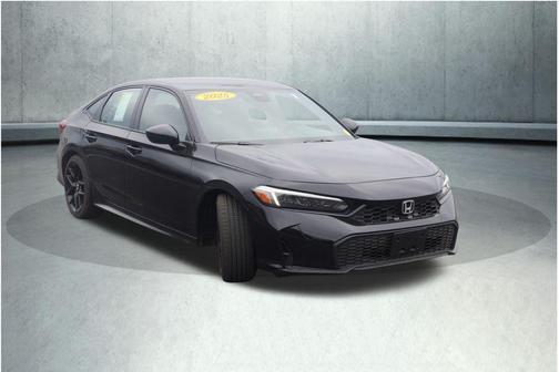 Crystal Black Pearl 2025 Honda Civic Sport
