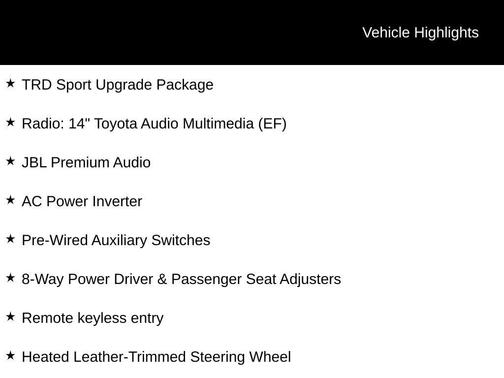 2024 Toyota Tacoma Hybrid TRD