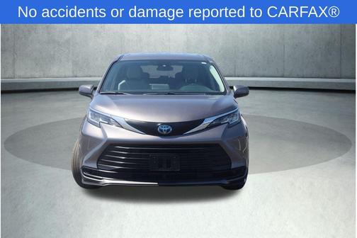 Predawn Gray Mica 2021 Toyota Sienna LE