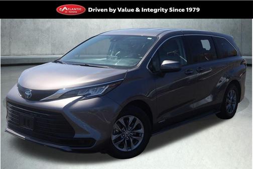 Predawn Gray Mica 2021 Toyota Sienna LE