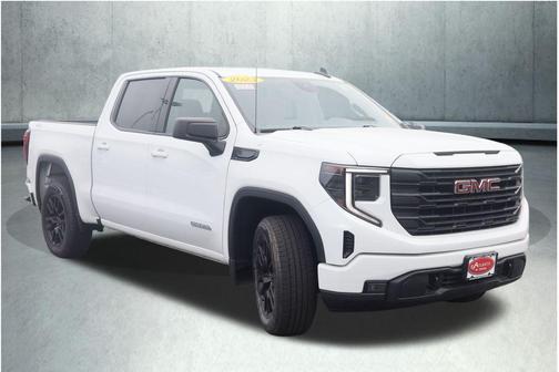 Summit White 2023 GMC Sierra 1500 Elevation