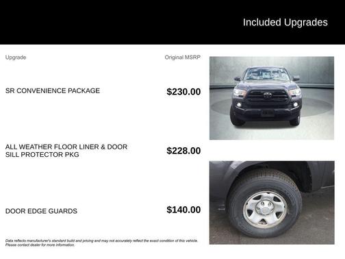 Magnetic Gray Metallic 2018 Toyota Tacoma SR