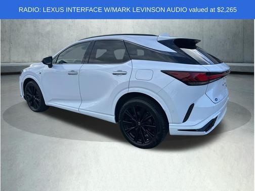 Ultra White 2024 Lexus RX 500h F SPORT PERFORMANCE