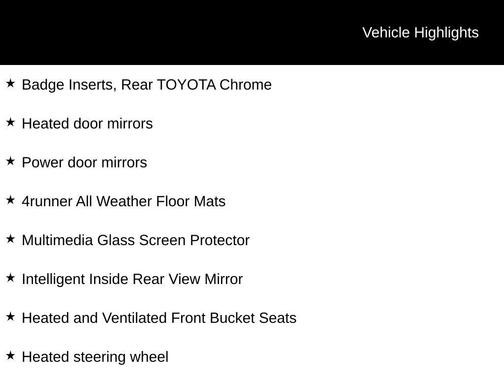 Black 2026 Toyota 4Runner TRD Sport Premium