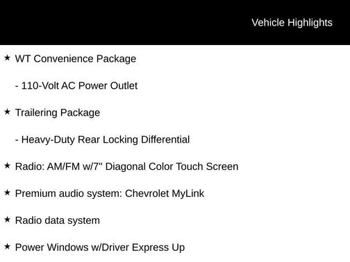 2018 Chevrolet Silverado 1500 WT