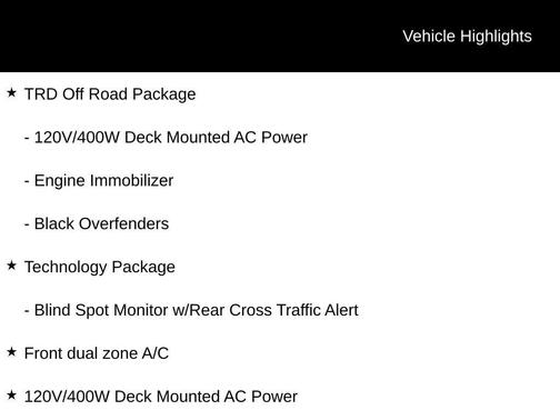 2023 Toyota Tacoma TRD Off Road