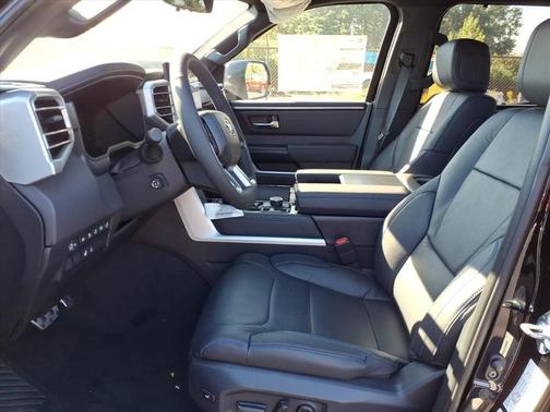 Midnight Black Metallic 2025 Toyota Tundra Hybrid Platinum