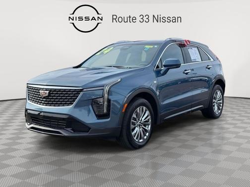 Deep Sea Metallic 2024 Cadillac XT4 Premium Luxury