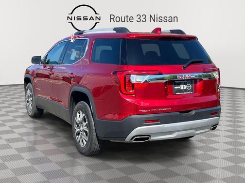 Volcanic Red Tintcoat 2023 GMC Acadia FWD SLE