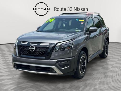 Gun Metallic 2024 Nissan Pathfinder Rock Creek 4WD