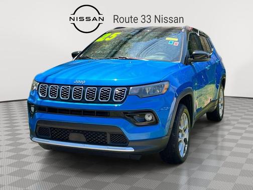Hydro Blue Pearlcoat 2025 Jeep Compass Limited