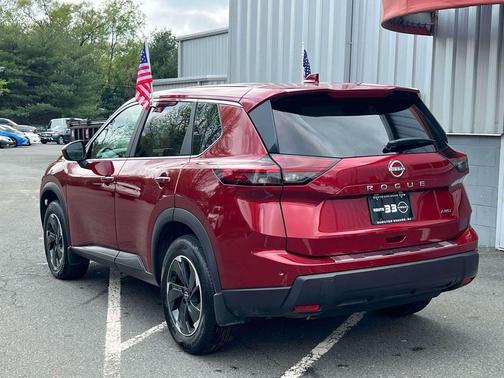 Scarlet Ember Tintcoat 2025 Nissan Rogue SV