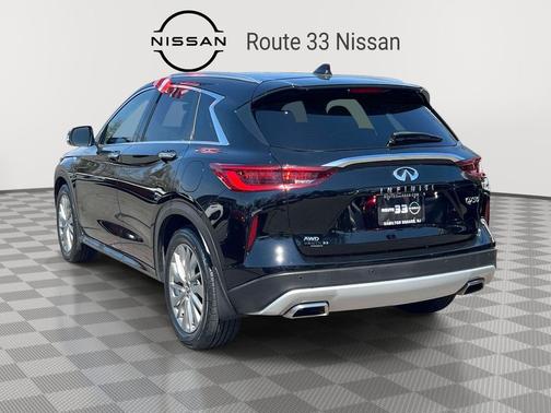 Black Obsidian 2023 INFINITI QX50 LUXE AWD