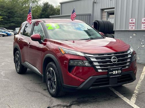 Scarlet Ember Tintcoat 2025 Nissan Rogue SV