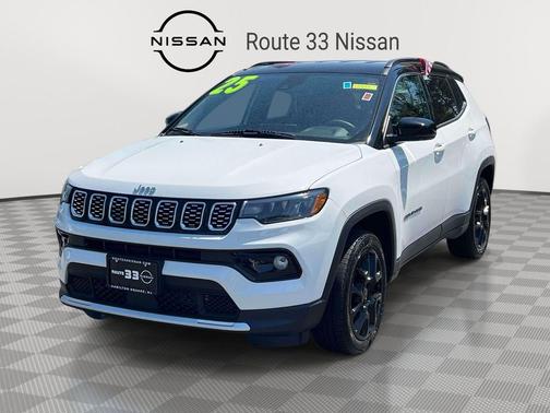 Bright White Clearcoat 2025 Jeep Compass Limited