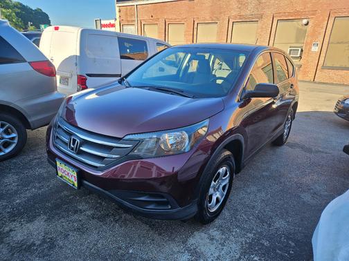 Burgundy 2013 Honda CR-V LX