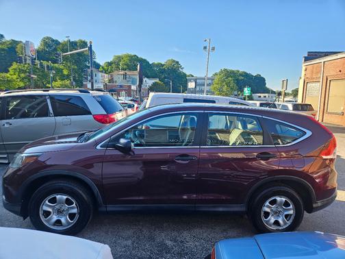 Burgundy 2013 Honda CR-V LX