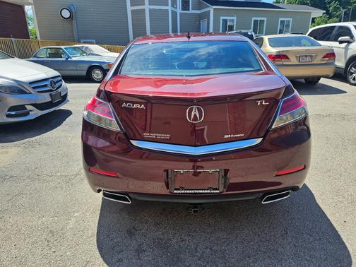 Burgundy 2012 Acura TL 3.7