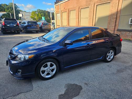 Blue 2013 Toyota Corolla S