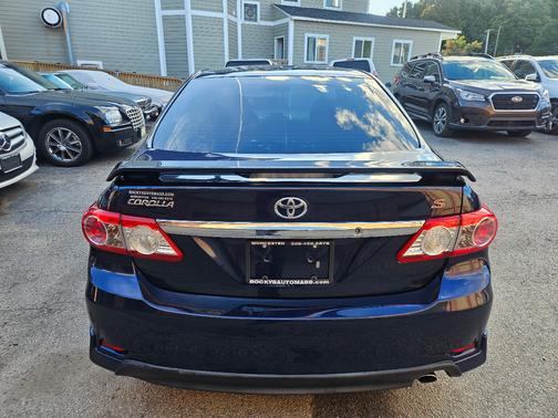 Blue 2013 Toyota Corolla S