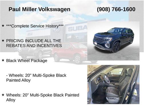2025 Volkswagen Atlas 2.0T SE w/Technology 4MOTION