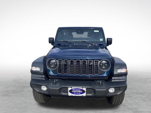 Fathom Blue Pearlcoat 2025 Jeep Wrangler Sport S