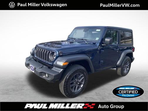 Fathom Blue Pearlcoat 2025 Jeep Wrangler Sport S