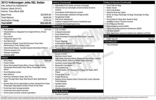 2013 Volkswagen Jetta SEL