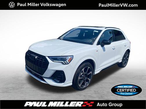 White 2025 Audi Q3 45 S line Premium Plus