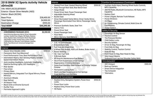 2018 BMW X2 xDrive28i