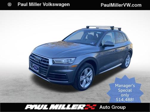 Gray 2018 Audi Q5 2.0T Premium