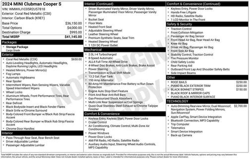 2024 MINI Clubman Cooper S ALL4