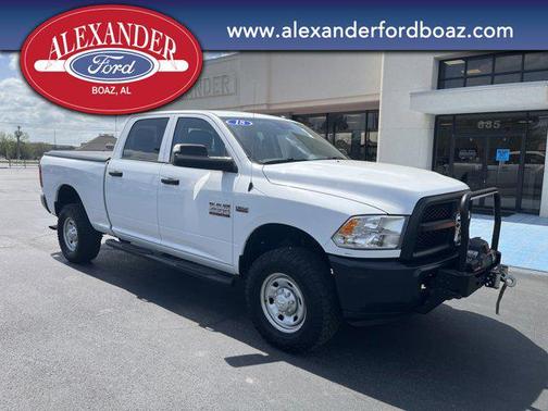 Bright White Clearcoat 2018 RAM 2500 Tradesman Crew Cab 4x4 6'4' Box
