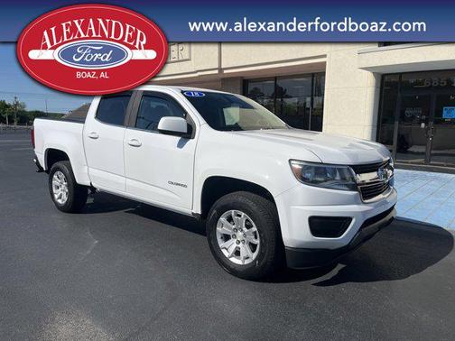 Summit White 2018 Chevrolet Colorado LT