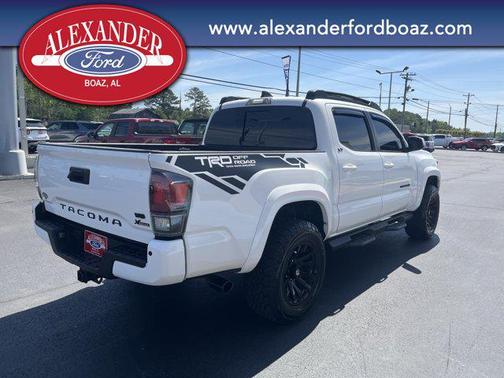 White 2022 Toyota Tacoma TRD Sport